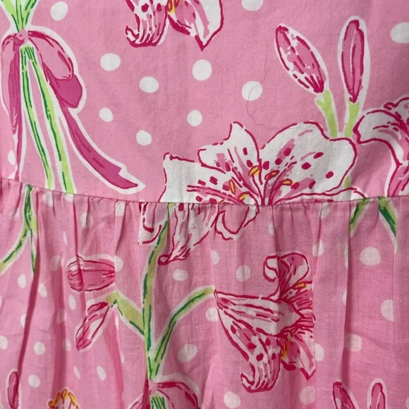 Lilly Pulitzer Pink Print Skirt Size 6 - Picture 12 of 12